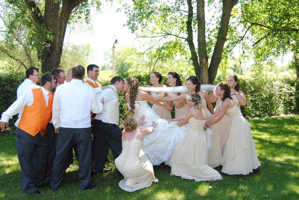 beautiful one strap chiffon bridesmaid dresses